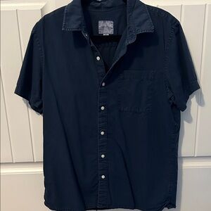American Eagle Outfitters Dark Blue Casual Shirt
